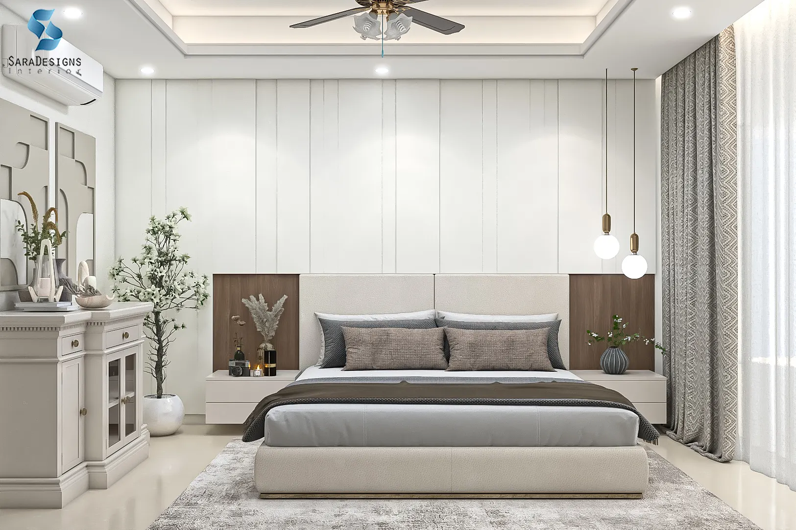 Master Bedroom TV Unit