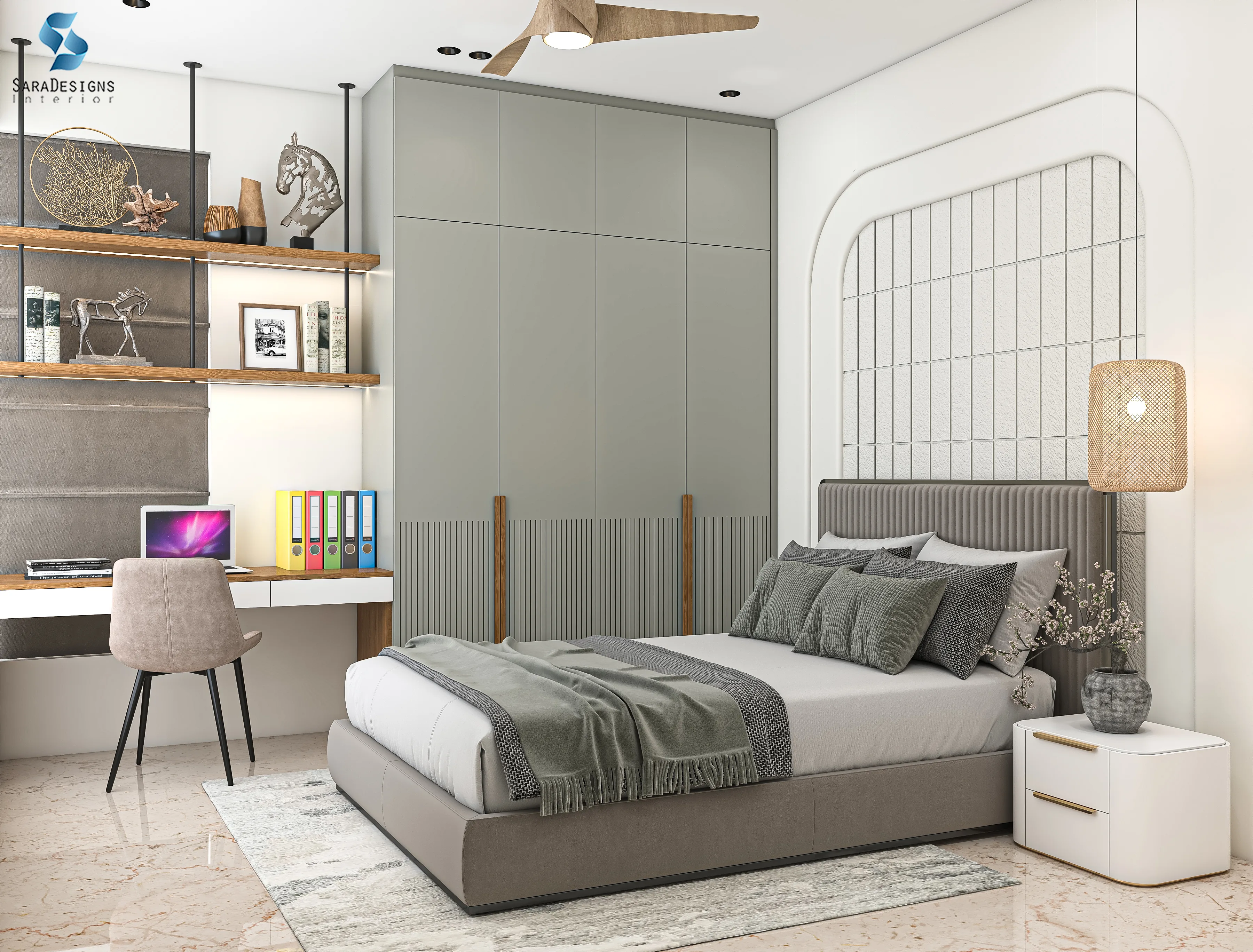 Master Bedroom TV Unit