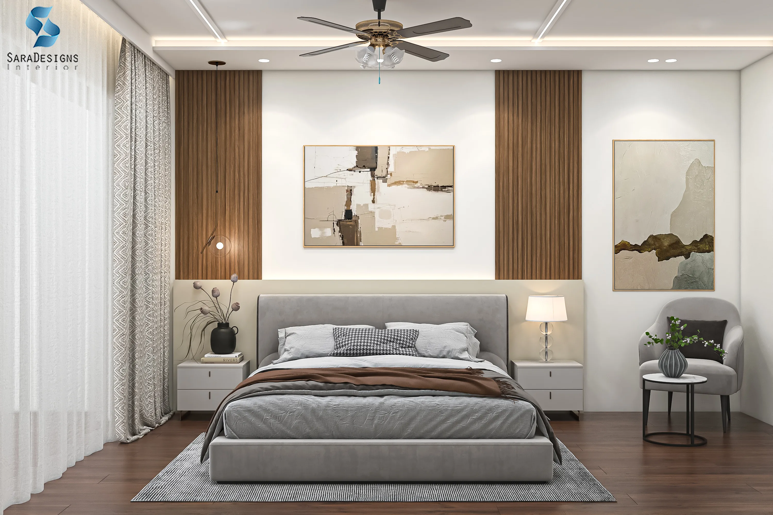 Master Bedroom TV Unit